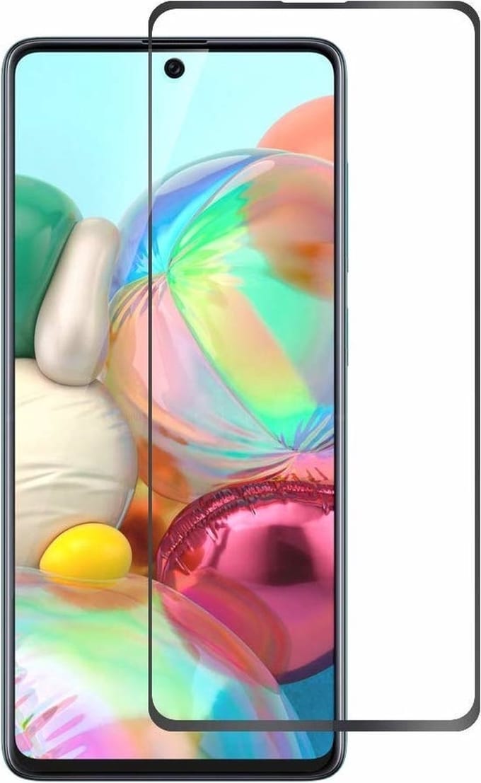 ShieldCase Tempered Glass Screenprotector geschikt voor Samsung Galaxy A71 - glazen screen protector - bescherming tegen krassen & stoten