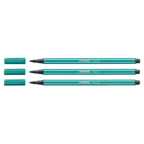 STABILO Pen 68 - Premium Viltstift - Turks Blauw - per stuk