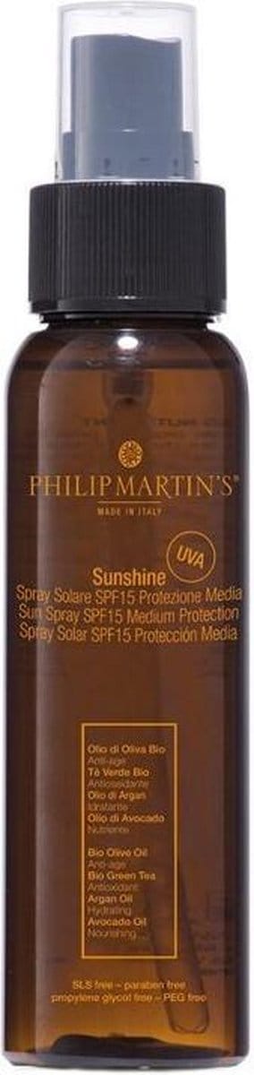 Philip Martin`s Sunshine SPF 15 Spray 100ml