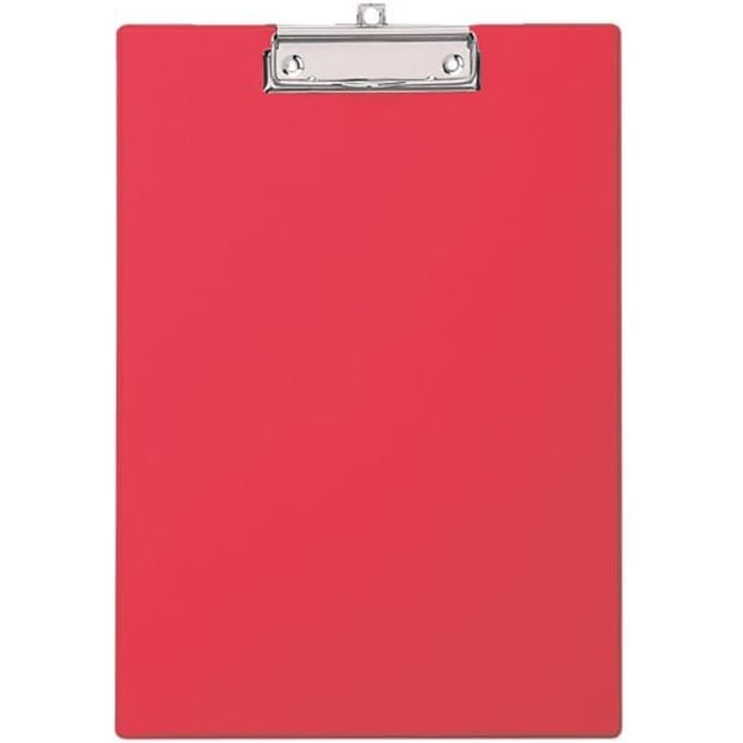 MAUL klembord - met PVC folie - A4 - met ophangoog - rood