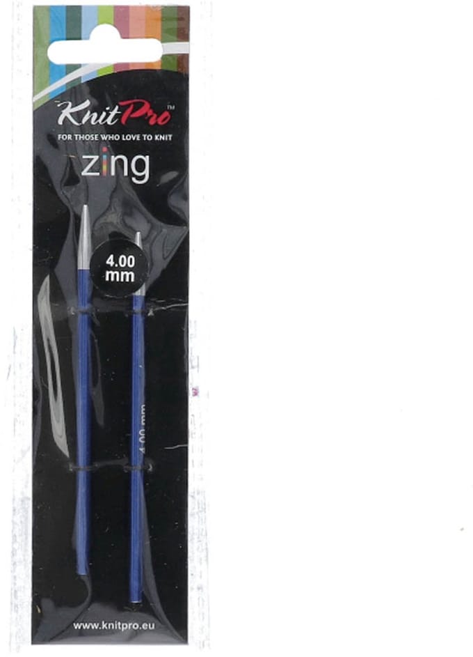 KnitPro Zing Special verwisselbare breipunten 10cm 3.00mm - 8.00mm