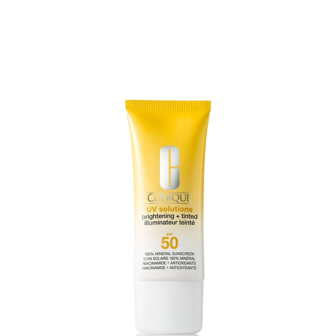 Clinique UV Solutions Brightening + Tinted Sunscreen SPF 50 40ml (Various Shades) - Deep