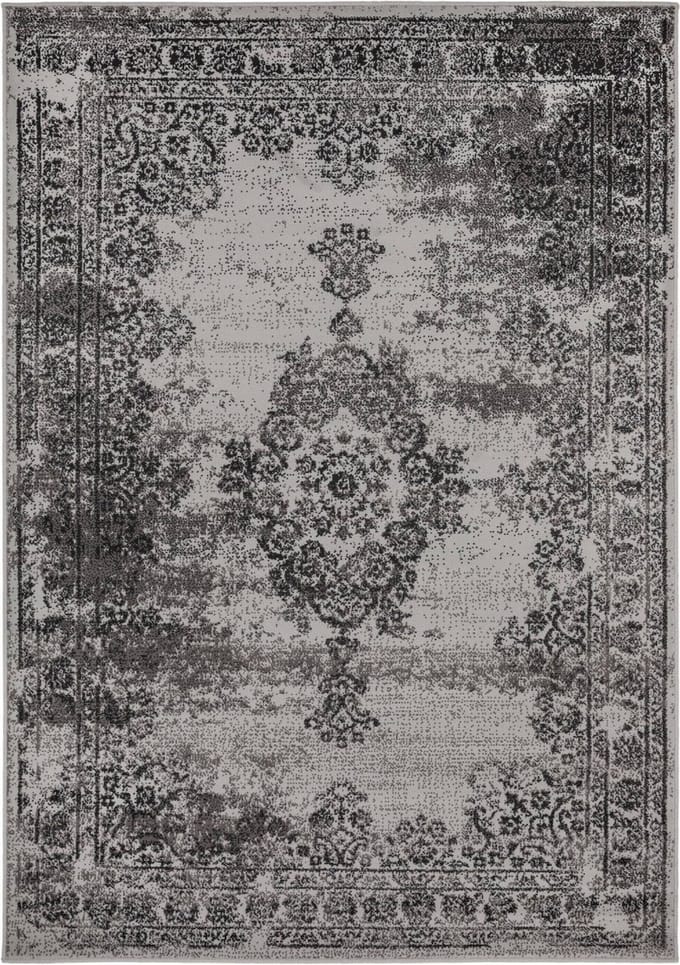 Vintage vloerkleed Bloom Grijs - Interieur05 - 185 x 270 cm - (L)
