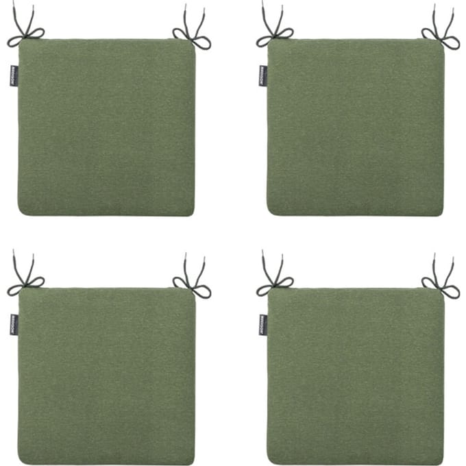 Madison - Zitkussen Panama green - Ca. 40x40 cm - Set van 4