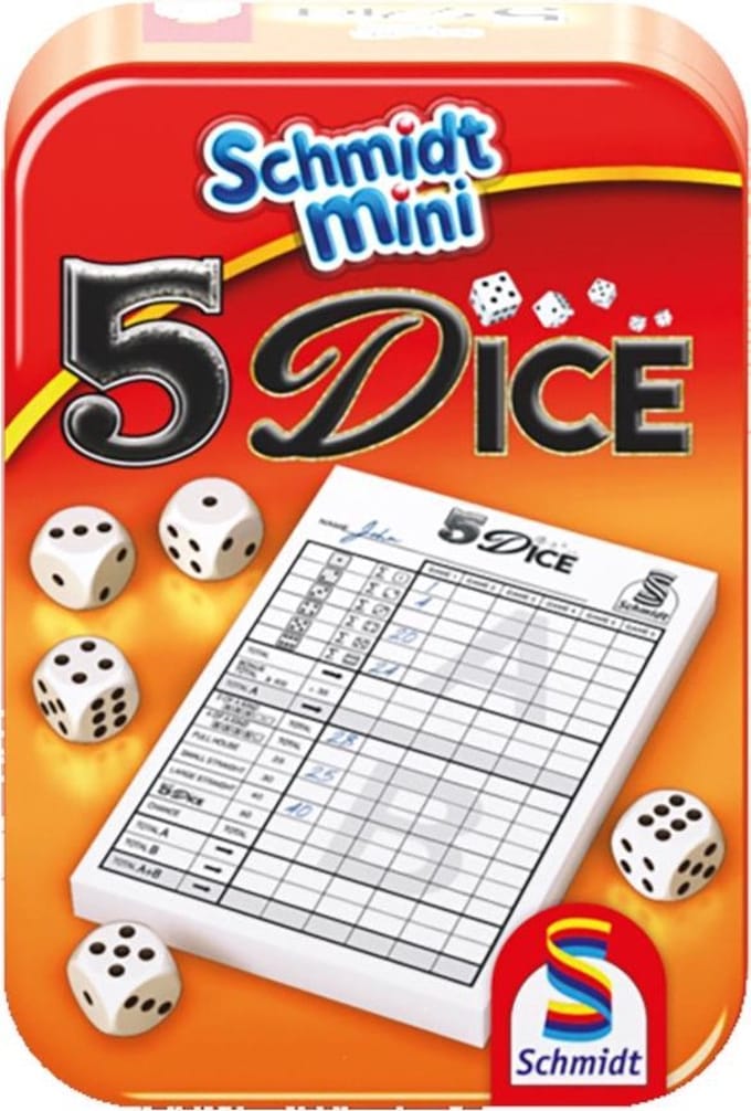 5 Dice small Dobbelspel