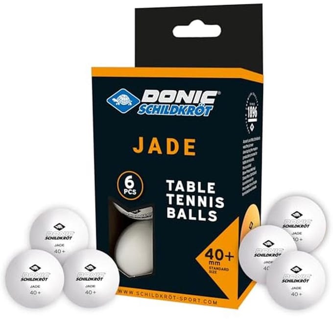 Tafeltennisballen 40+ van hoge kwaliteit - Set van 6