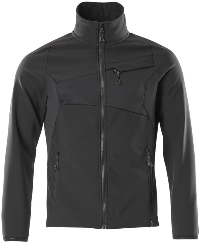 Mascot softshell jas Accelerate - 20102-253 - zwart - maat L