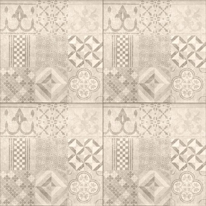 Ceramiton Titan 60x60x4cm Mosaïc Beige