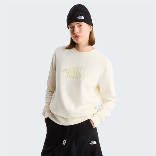 THE NORTH FACE W DREW PEAK LIGHT REGULAR CREW The North Face dameskleding wit maat M