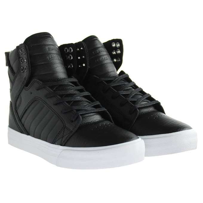 Supra Skytop Zwart/Wit Zwart Heren Trainers
