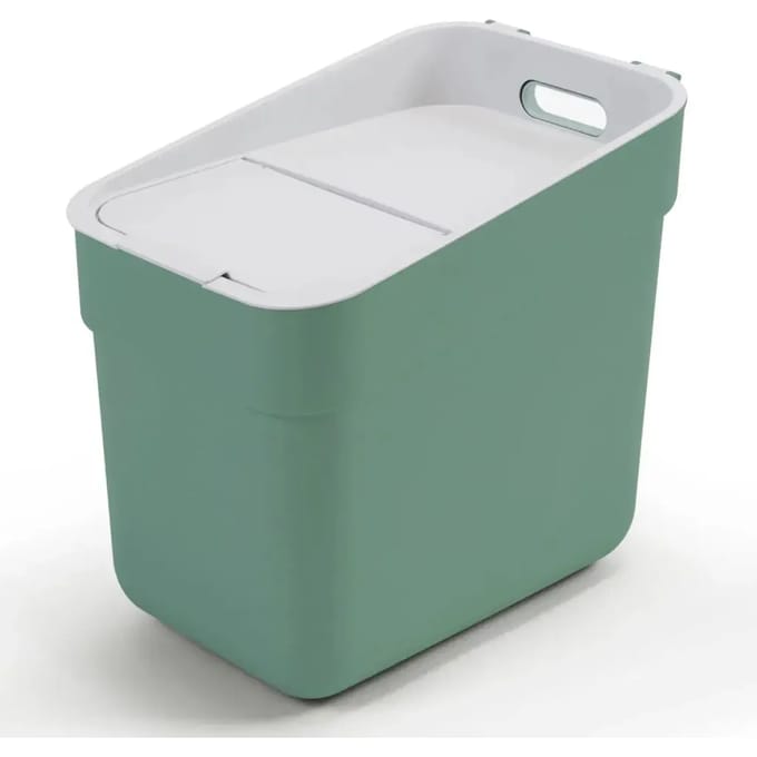 Curver 251936 Afvalbak (l x b x h) 24.6 x 36.7 x 33.1 cm Groen 1 stuk(s)