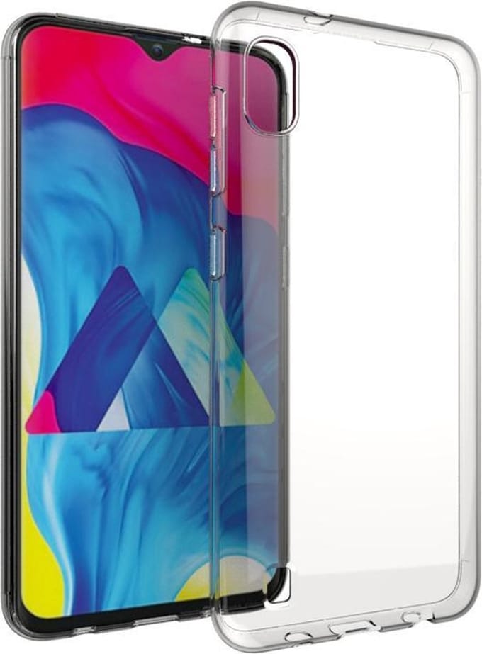 Pearlycase Transparant TPU Siliconen case hoesje Geschikt voor Samsung Galaxy A10
