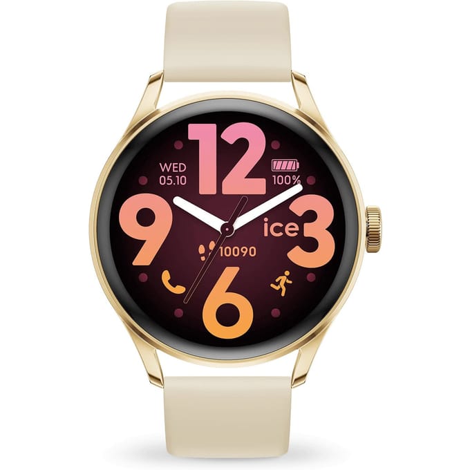 Ice-Watch Ice Smartwatch 3.0 - Smartwatch - AMOLED touchscreen - 39 mm - Beige