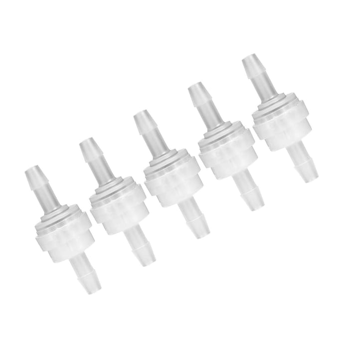 5 STUKS Plastic Terugslagklep Niet-Retour Eenrichtingsklep voor Waterbehandeling 5MM