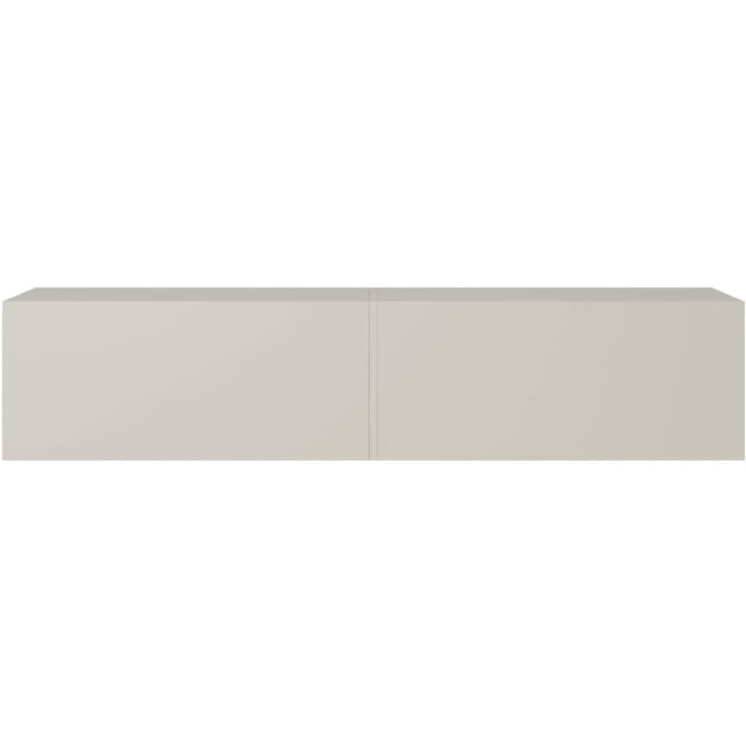 SELSEY TV-meubel - 140 cm - taupe (grijsbeige) - BISIRA