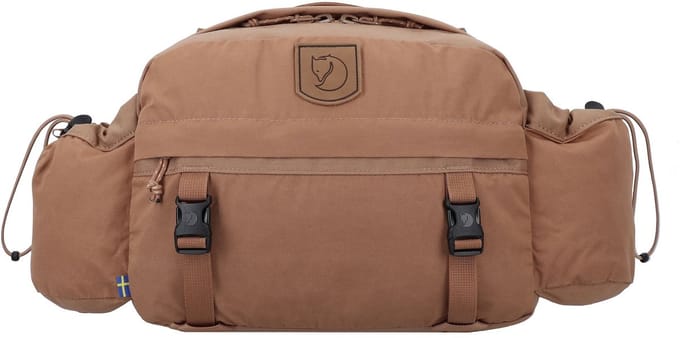 Fjällräven Gordeltas Singi Hip Pack 10 Khaki Dust Bruine