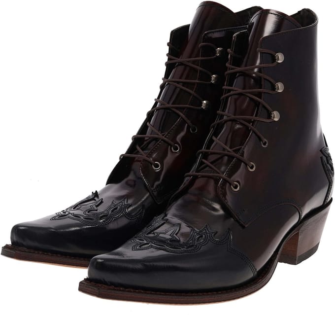 Sendra MEZCAL 11699 western kuitlaars zwart rood - 43 EU