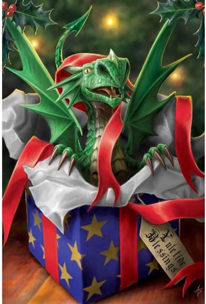Eastgate Wenskaart Suprise Gift Kerstkaart Multicolours