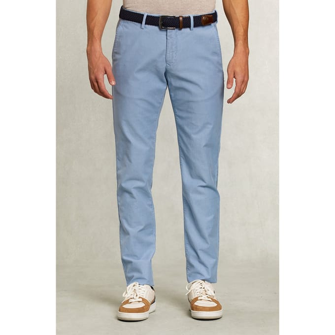 River Woods Basic Chino Sf Stretch Blue Taglia: 44 | Pantaloni chino Outlet | Uomo | Blu