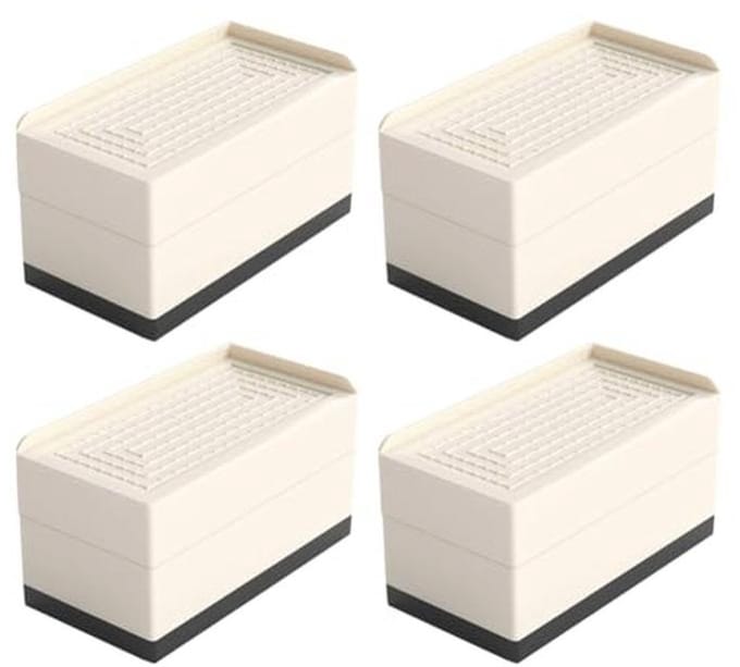 Meubelverhogers 4 stuks - Verstelbaar voor bed, tafel en stoel - 7,5 cm hoogte