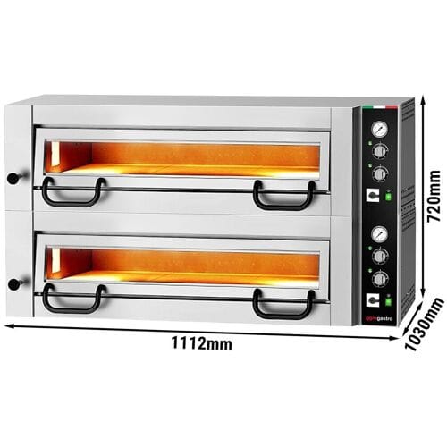 GGM Gastro Elektro Pizzaofen Power - 4+4x 34 cm - Manuell