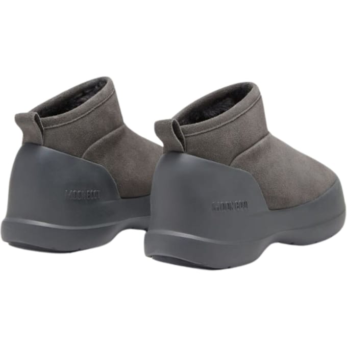Moon Boot Mn Luna Low Boot Suede Boots Anthraciet 80d2480040