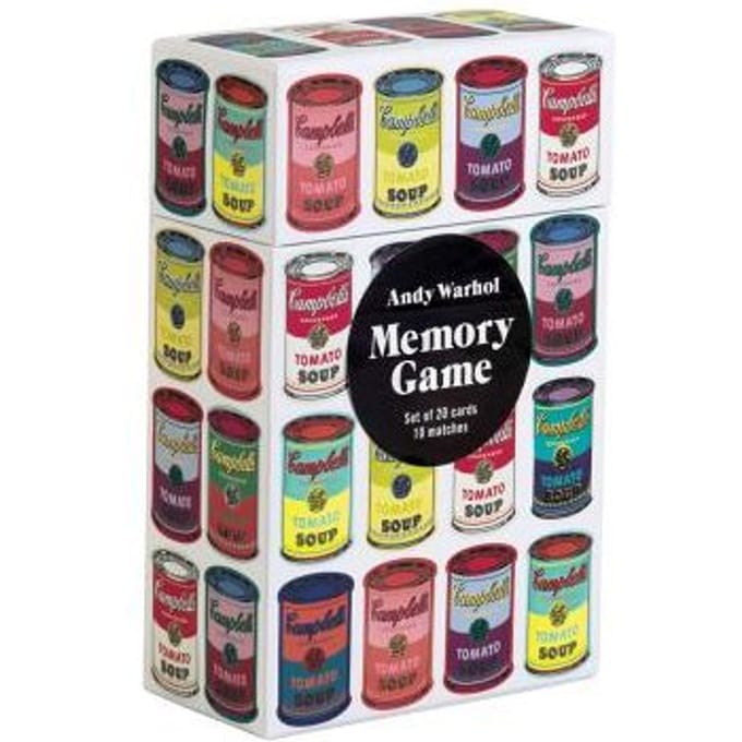 Andy Warhol Memory Game - Galison