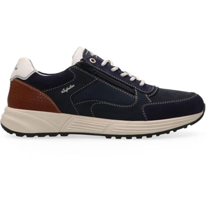 Australian Footwear Discover 15.1686.01-skv-blue-tan-white