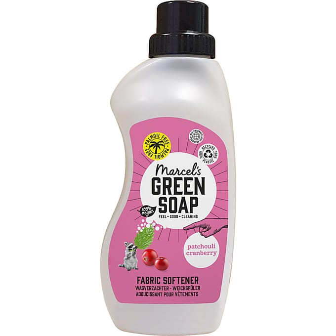 Marcel's Green Soap Wasverzachter Patchouli & Cranberry 30 Wasbeurten 750 ml