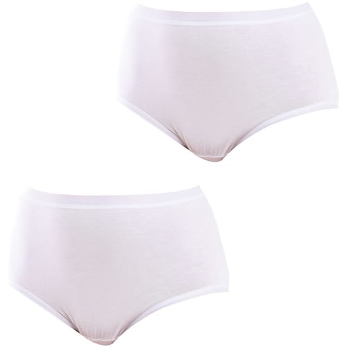2-Pack Dames Hoge Taille Bamboe Onderbroek Q908