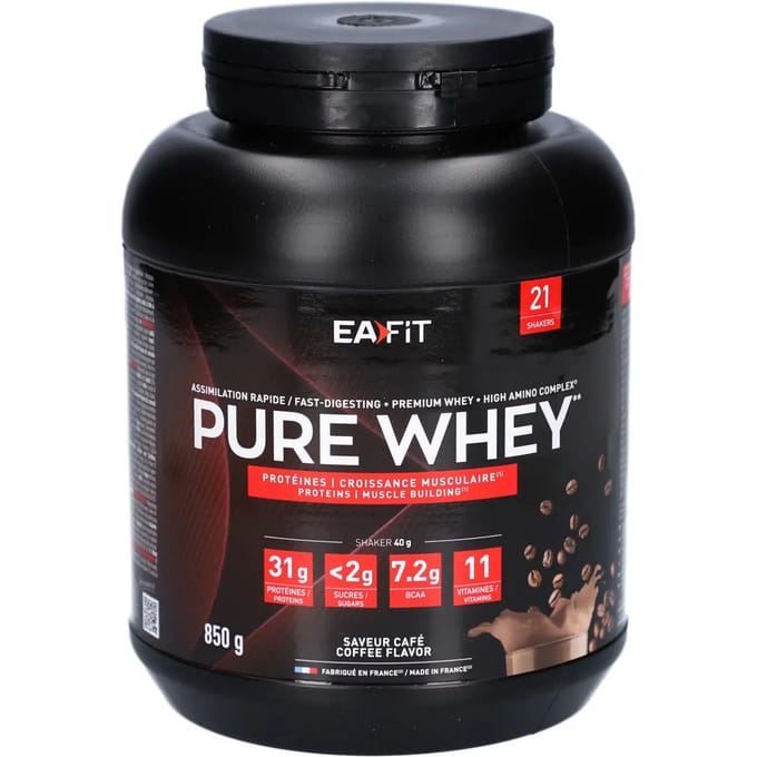 Eiwit EA Fit Pure Whey Cappuccino