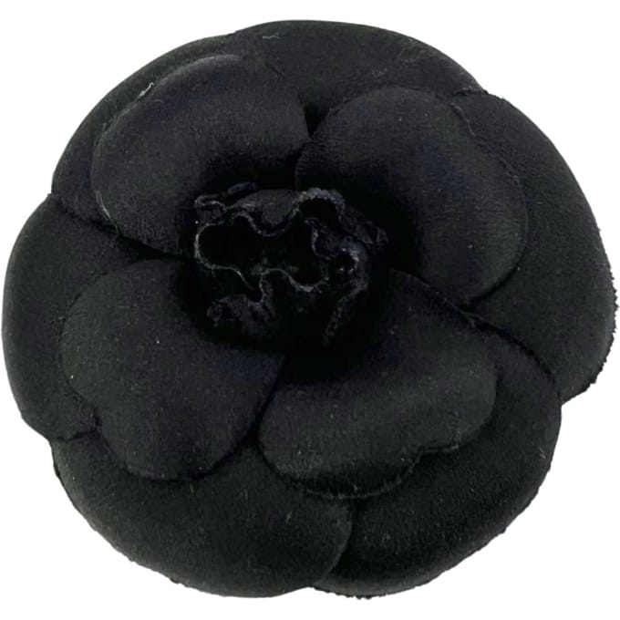 Chanel Vintage Stof Broche Camelia