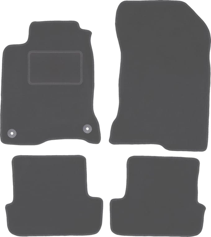 Grafiet automatten voor: Renault Laguna III coupé (2007-2015)