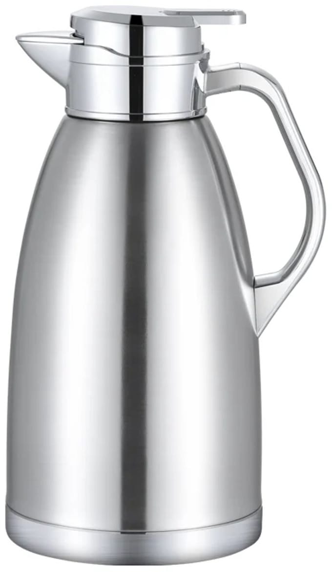 Cheffinger Thermoskan - 2.3 Liter - Zilver - RVS Inox - Themosfles