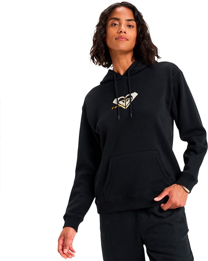 Roxy Vl Surf Stoked Hoodie Zwart S Vrouw