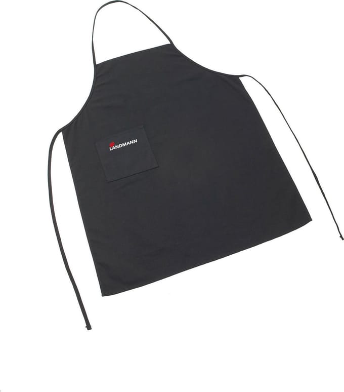 Landmann Grill schort - Premium - 65 % polyester en 35 % katoen - Zwart - BBQ - BBQ schort