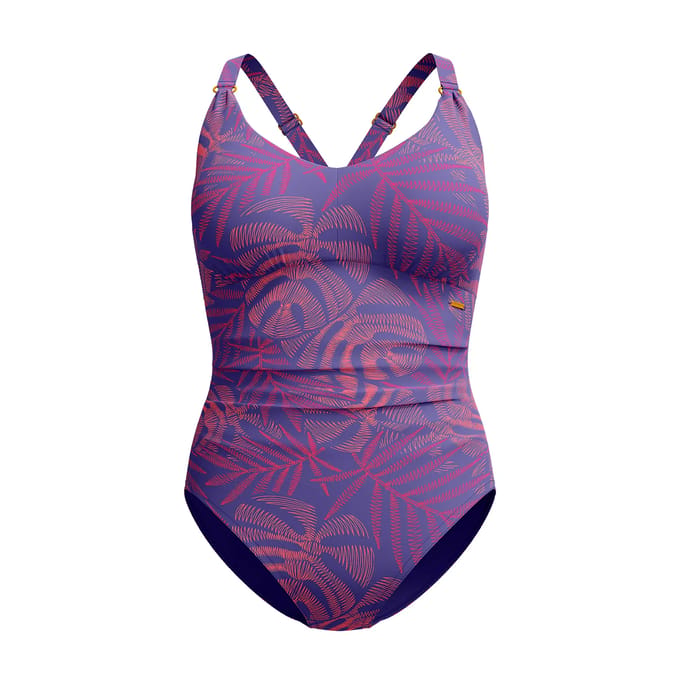 Eén stuk badpak met V-hals dames Speedo