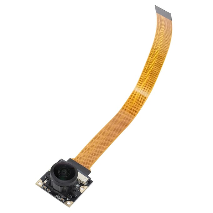 Professionele cameramodule voor OV5647-sensor HD 1080P 220 graden wijde hoeken CSI-interface 5MP beige