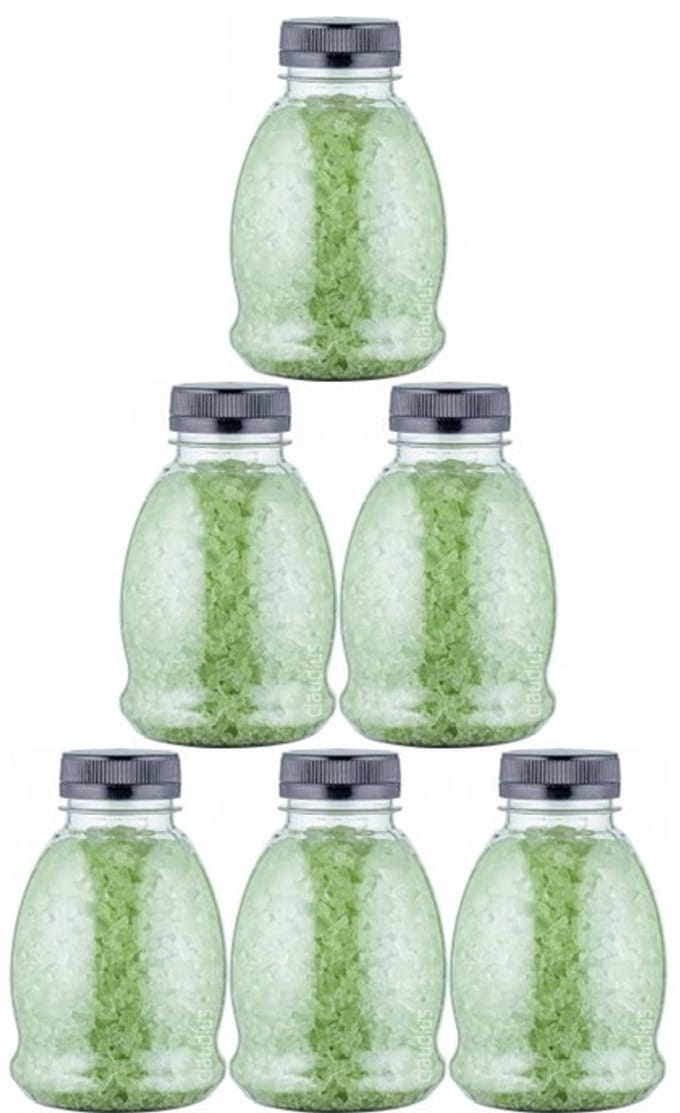 Claudius Badzout Eucalyptus - 375 gram - Fles met zwarte dop - Set van 6 stuks