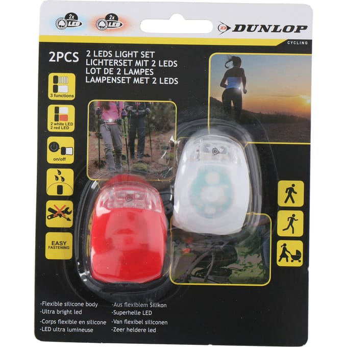 Dunlop - A set of silicone LED lamps front and rear
