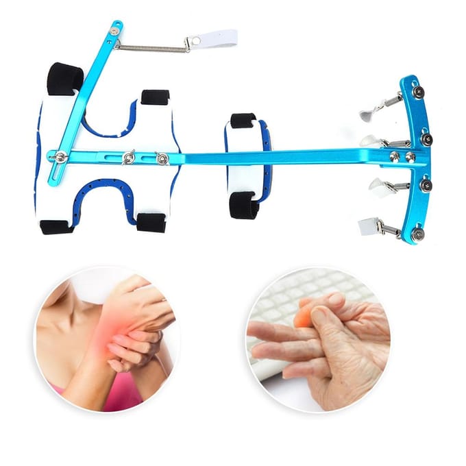 Multifunctionele Handen Vinger Fysiotherapie Training Pols Vinger Dynamisch Orthotisch Hulpmiddel black