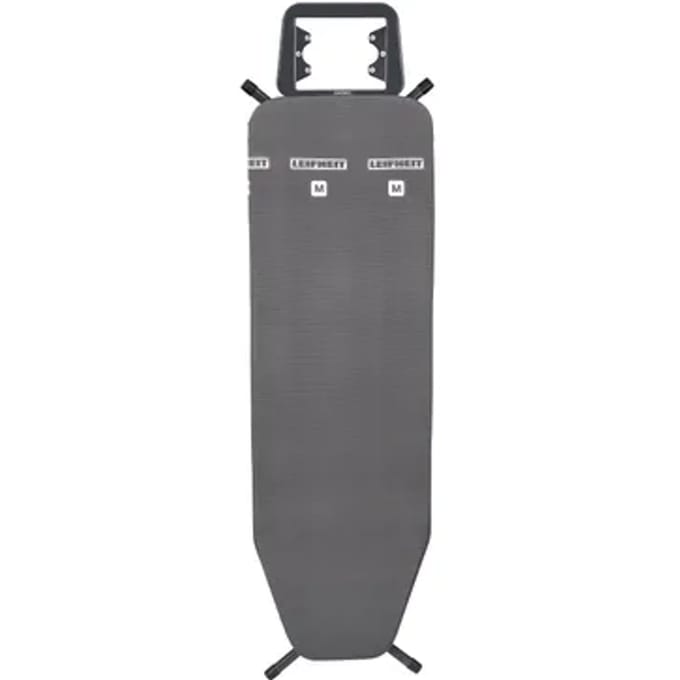 Leifheit Strijkplank Classic M Black - Compact Strijkoppervlak - In Hoogte Verstelbaar - Zwart - 120x38cm