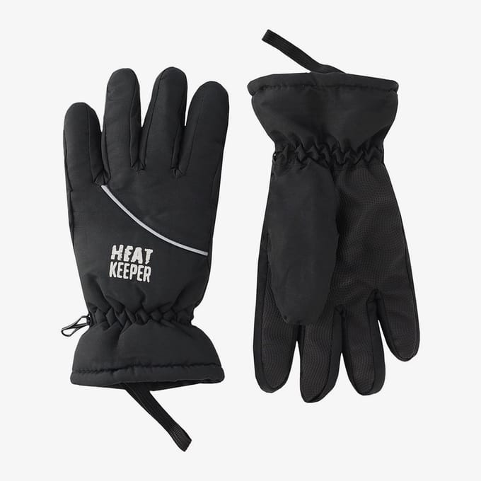 Heat Keeper dames thermo handschoenen zwart - Maat L