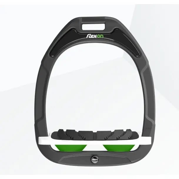 Incliné Grip Steunen Antraciet/Wit/Groen Flex-On Green Composite