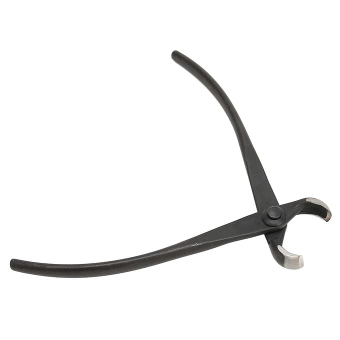 Hand Bonsai Kniptang 175mm Hoge Sterkte Ergonomische Bonsai Concave Kniptang voor Bonsai Modelleren black