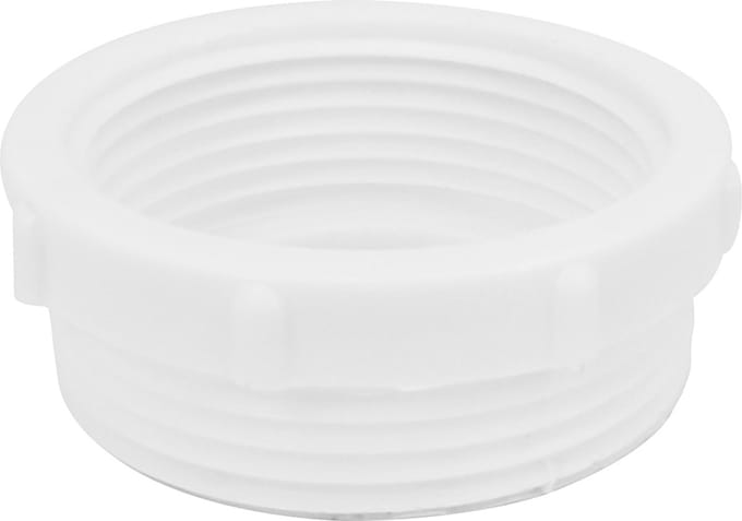 Riko Verloopring 1 1/2 Buiten X 5/4” Binnen Kunststof Wit