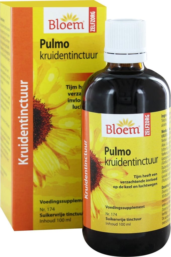 Bloem Pulmo Kruidentinctuur Vloeibaar Luchtwegen