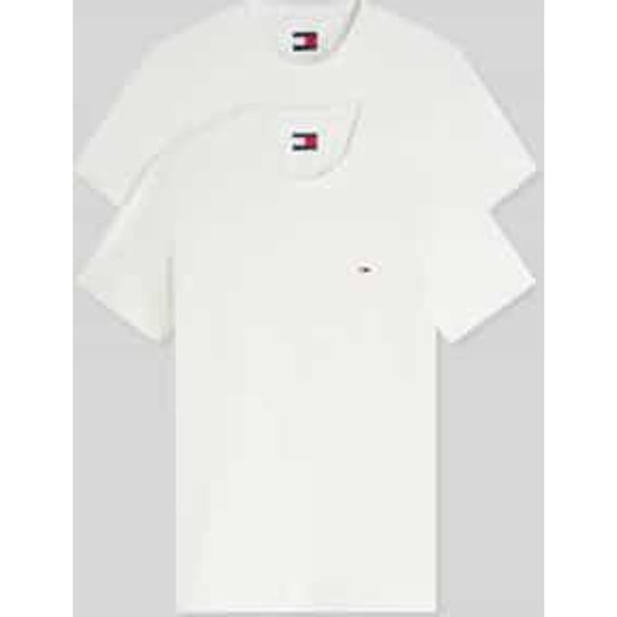 slim fit T-shirts van puur katoen in set van 2