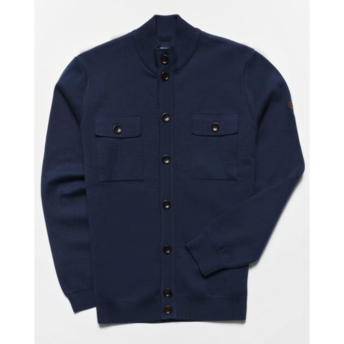 Campbell Vest Heren Donkerblauw
