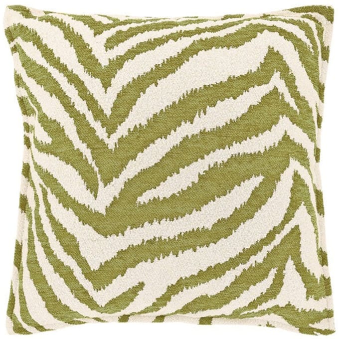 Unique Living - Kussenhoes Rowan 45x45cm - Moss Green